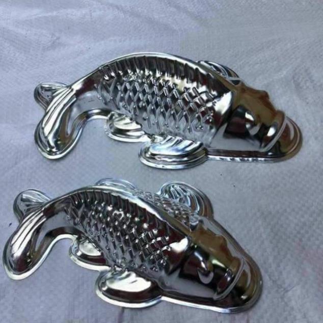 Khuôn  xôi inox hình con cá -  khuôn xôi,  khuôn thạch .