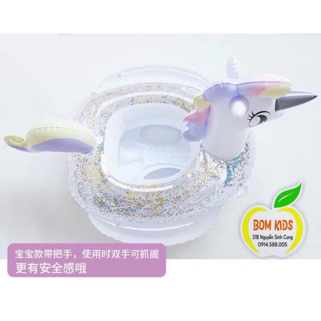 PHAO BƠI THIÊN NGA TRONG SUỐT KIM TUYẾN CHO TRẺ EM
