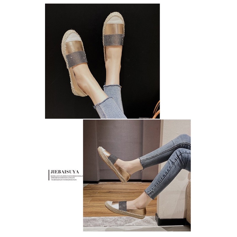 [ ODER ] Giày lười đan cói BIGSIZE (34-43) | BigBuy360 - bigbuy360.vn