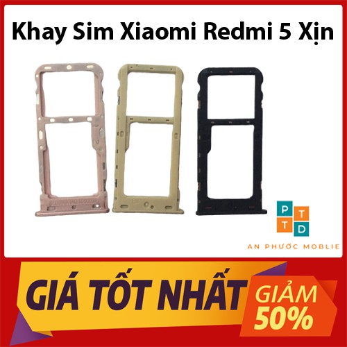 Khay Sim Xiaomi Redmi 5 Zin Xịn Hàng Cao Cấp