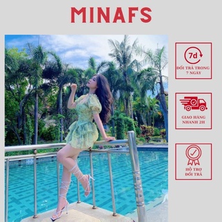 Giày Cao Gót Buộc Dây Nữ MINAFS Dép Sandal Chiến Binh Cột Cao Gót Nhọn Guốc Quấn Dài Màu Đen Trắng 9cm - SDDC9p