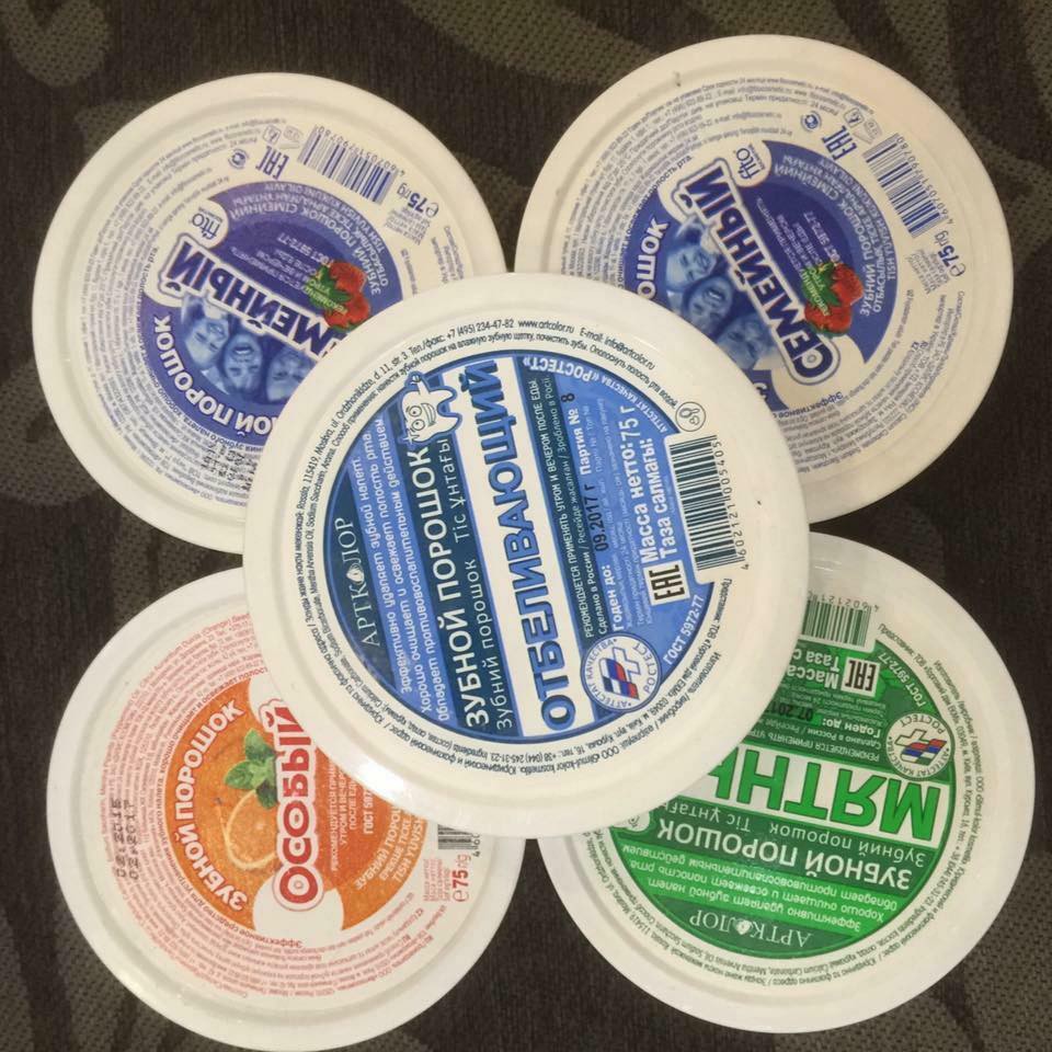 BỘT TẨY TRẮNG RĂNG NGA