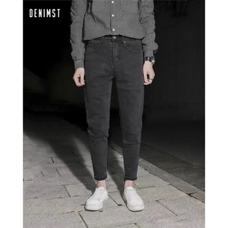 Quần Jeans Nam Xám Cao Cấp DENIMST 1015 Dáng Carrot Fit