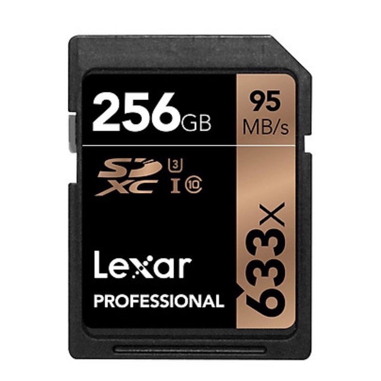 Thẻ Nhớ SDXC Lexar 256GB 633X - Hàng Nhập Khẩu-New