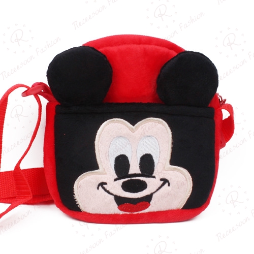 Túi đeo chéo tạo hình chuột Mickey dễ thương cho bé gái