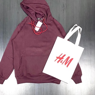 Áo hoodie trơn h & m cơ bản - ảnh sản phẩm 1