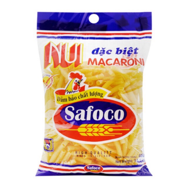 Nui ống lớn Safoco gói 200g