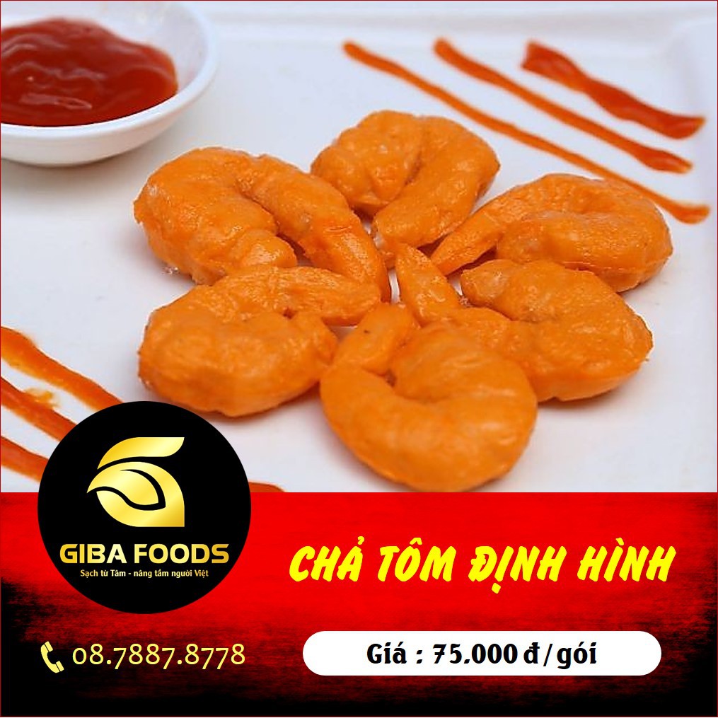 GIBAFOODS - SỈ/LẺ - CHẢ TÔM ĐỊNH HÌNH/ Gói 500gr | BigBuy360 - bigbuy360.vn