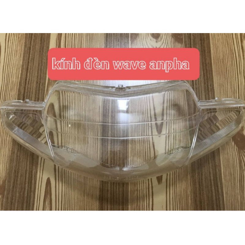 kính đèn wave anpha 2 bóng / w nhỏ