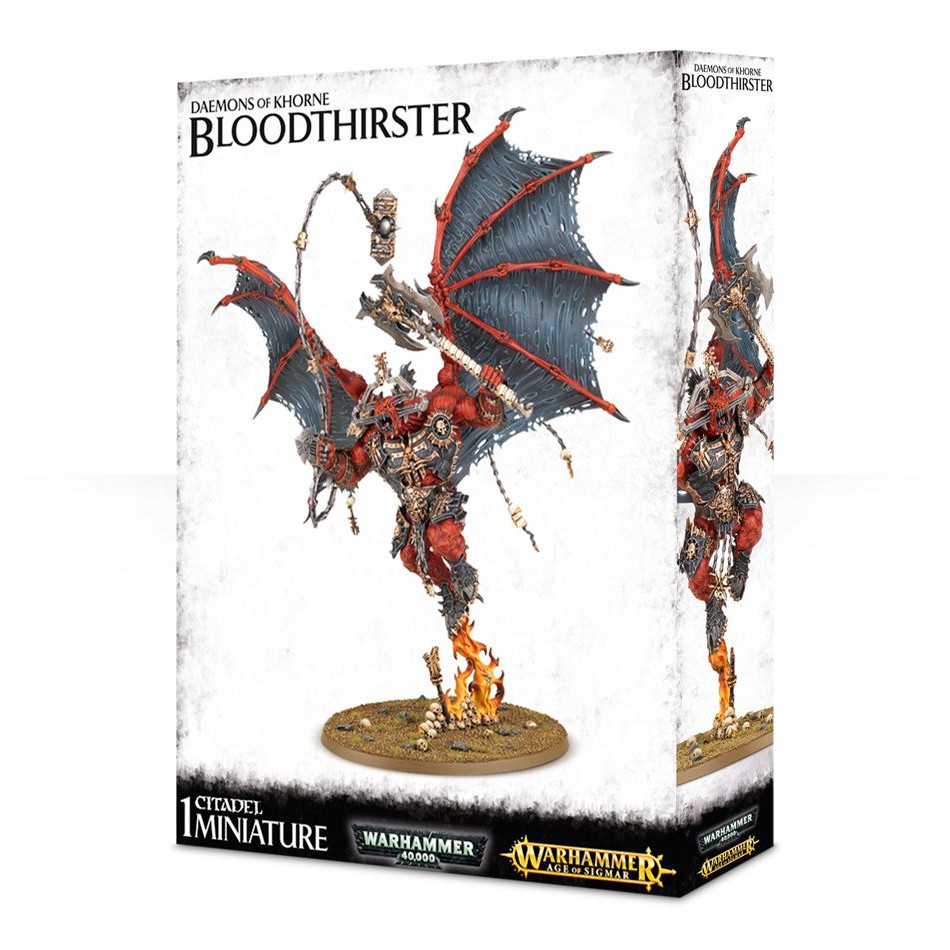 Mô hình nhân vật Warhammer 40k DAEMONS OF KHORNE BLOODTHIRSTER