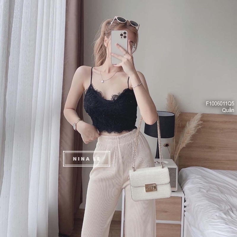 Quần suông dập ly hàng QC!đủ màu