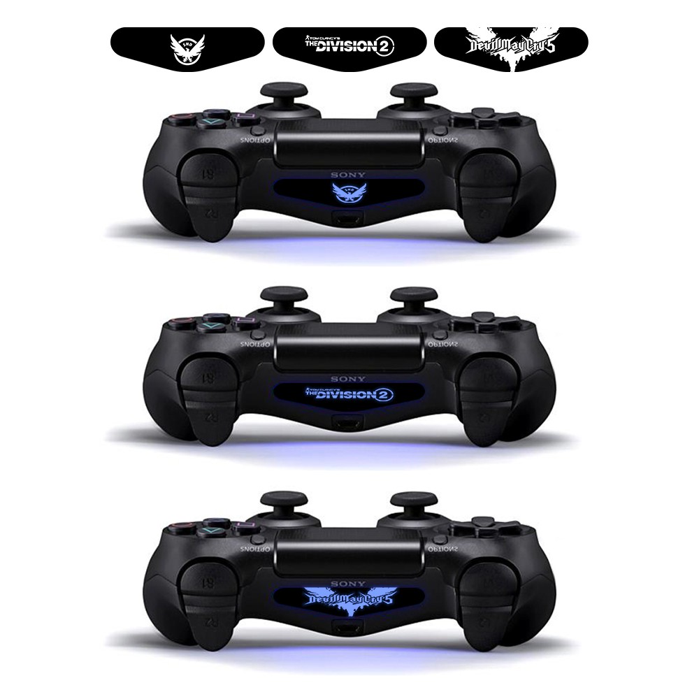 Bộ 4 / 9 / 48 Miếng Dán Thanh Đèn led Cho ps4