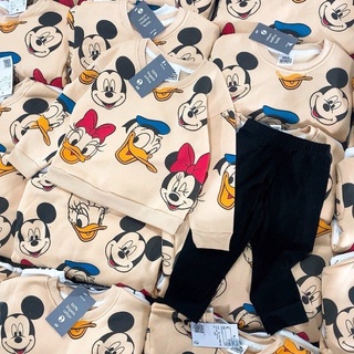 SET COMBO 2 BỘ NỈ BÔNG MICKEY DONAL CHO BÉ