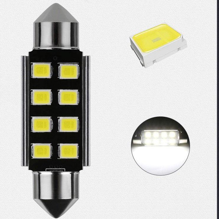 Bóng LED trần, đọc sách, cốp , chip 2835 festoon F2835-8