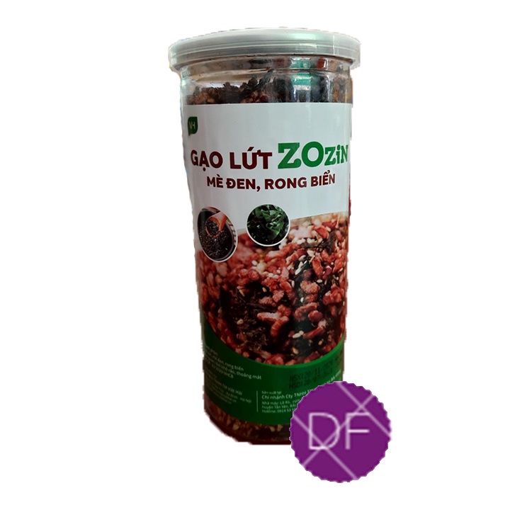 Cơm gạo lứt mè đen, rong biển Zozin hộp 310g (dành cho người tiểu đường, ăn kiêng)