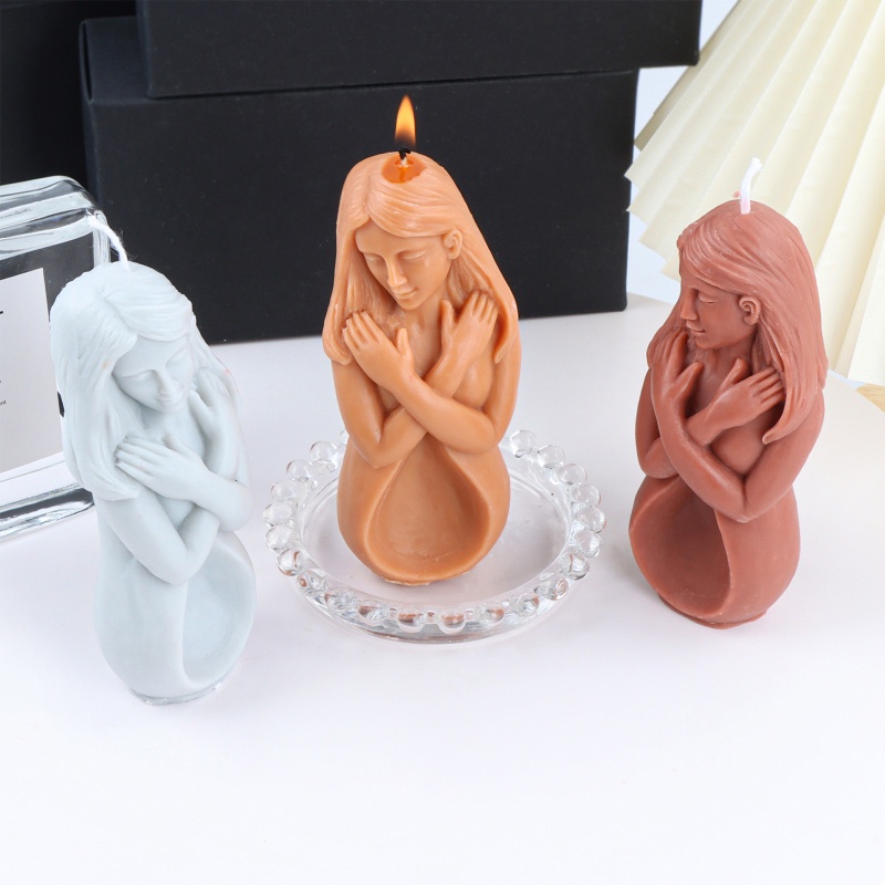 Khuôn Làm Nến Bằng Nhựa Resin DIY Cho Nữ