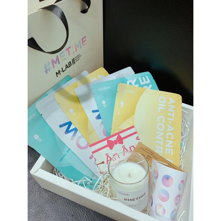 Mặt Nạ Sợi Tre MLAB LÁNYBEAU Mặt Nạ Giấy Derma Bamboo Mask Dưỡng Da Chống Lão Hóa