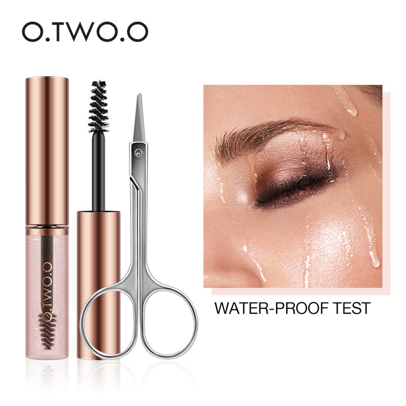 (Hàng Mới Về) Gel Định Hình Lông Mày O.Two.O Kháng Nước Nhanh Khô Lâu Trôi Kèm Kéo | BigBuy360 - bigbuy360.vn