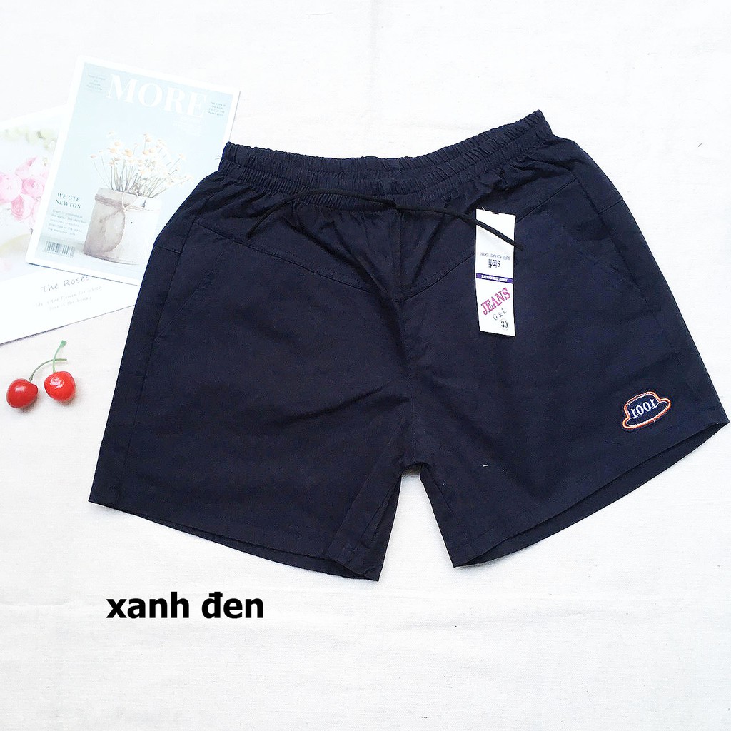 Quần đùi nữ từ 45-50kg sọt nữ vải kaki Lưng Thun - QNU01 | BigBuy360 - bigbuy360.vn