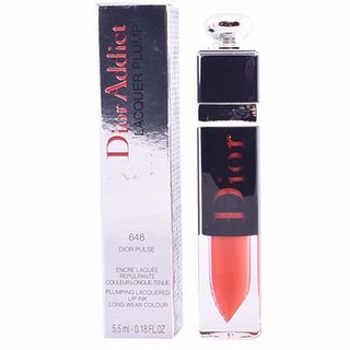 Son Dior Addict Lacquer Plump 648 Dior Pulse Đỏ Cam
