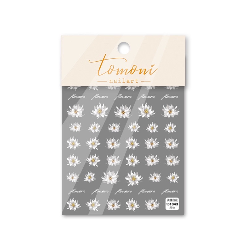 sticker lụa 5d mẫu hoa cao cấp dán móng tay nail to1343