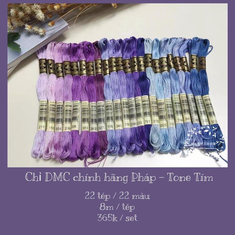 Chỉ DMC chính hãng Pháp cao cấp nhất thế giới