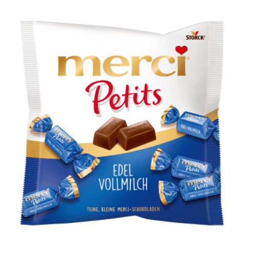 Chocolate merci petits crunch collection 125gr 5loại - ảnh sản phẩm 7