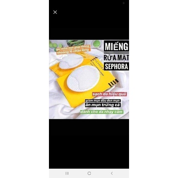 MIẾNG RỬA MẶT SEPHORA