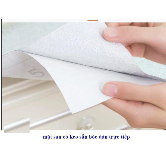 CUỘN GIẤY BẠC DÁN BẾP TRÁNG NHÔM GIỮ GÌN SẠCH SẼ MÀU VÀNG, BẠC