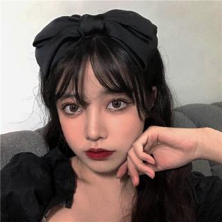Cài tóc nơ đơn giản màu đen