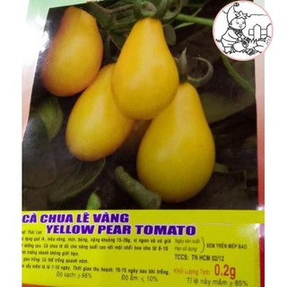 HẠT CÀ CHUA LÊ VÀNG - GÓI 0,1 GRAM