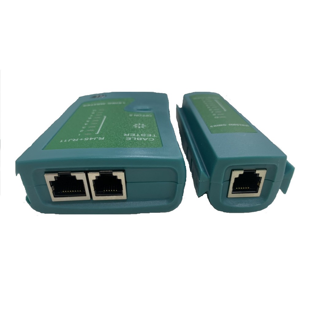 Bộ test cáp mạng RJ45 kingmaster tặng kèm pin