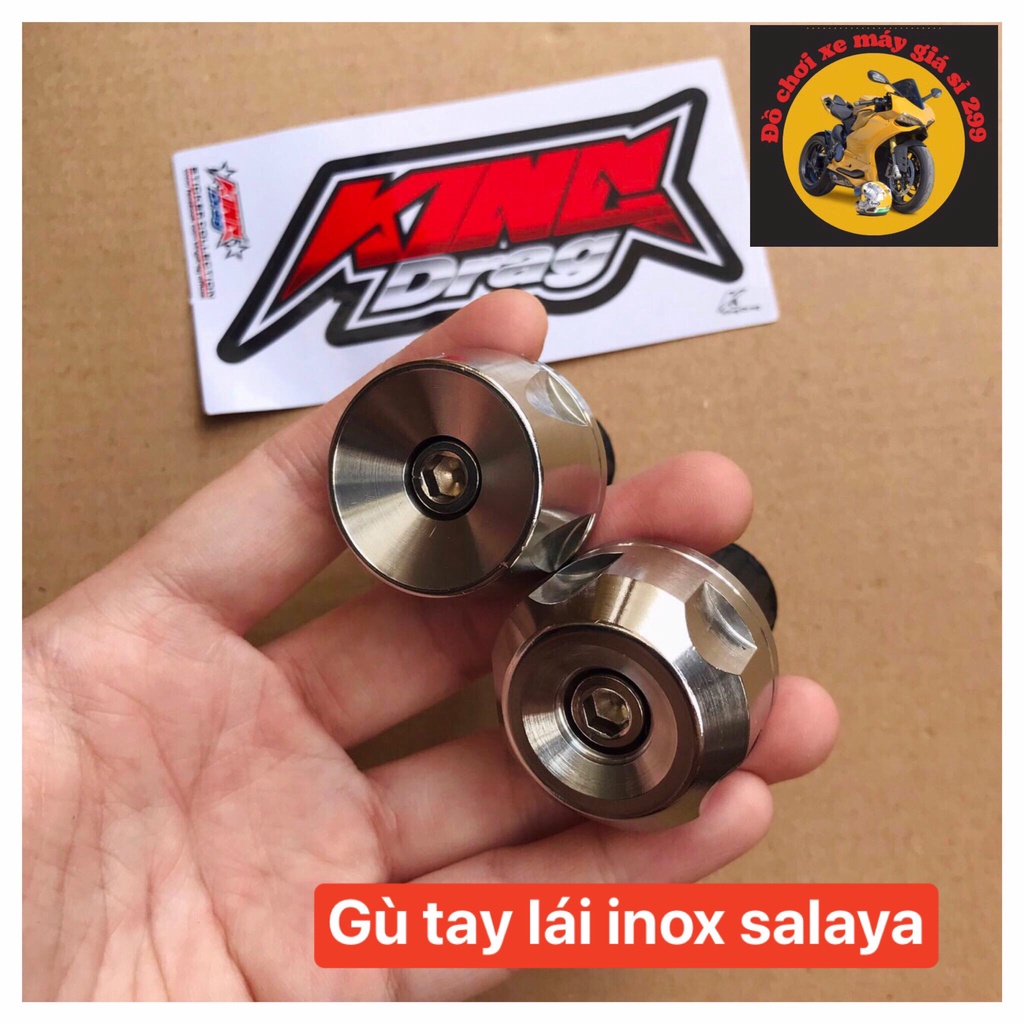 Gù tay lái inox salaya
