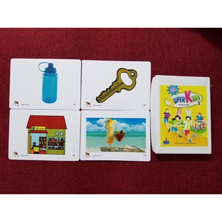 Flashcard SuperKids 3(A5 - in 2 mặt)