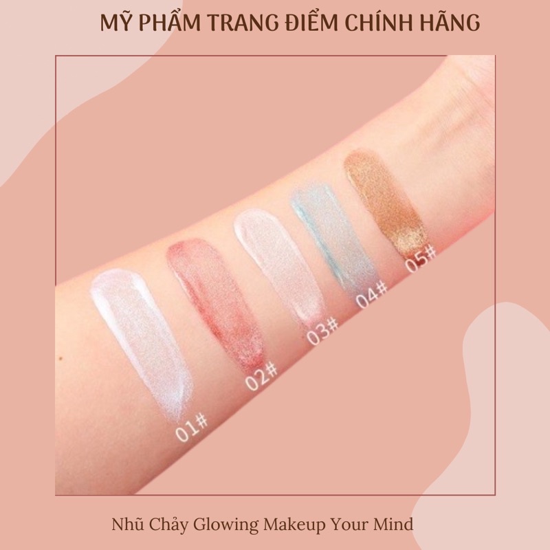 Nhũ Chảy Glowing Makeup Your Mind - Bling Bling Color Eyeshadow