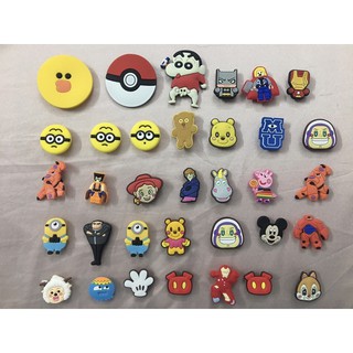 [Combo 5] Jibbitz / stickers 2d gắn dép Crocs