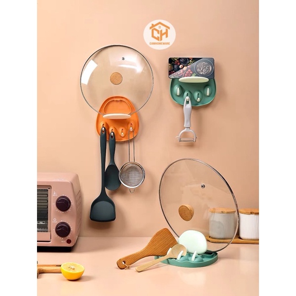 Giá Đỡ Nắp Nồi Đa Năng Tiện Dụng Cho Nhà Bếp
