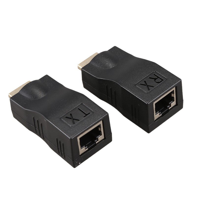 4K 3D HDMI 1.4 30M to RJ45 Over Cat 5e/6 Network LAN Ethernet Adapter