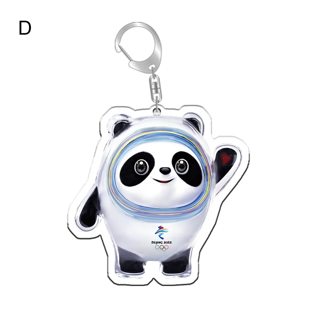 Móc Khóa Hình Gấu Trúc Chơi Game Bing Dwen 2022