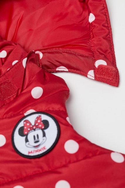Áo khoác phao minie mickey HM H&amp;M sz 4-6m_hàng chính hãng authentic