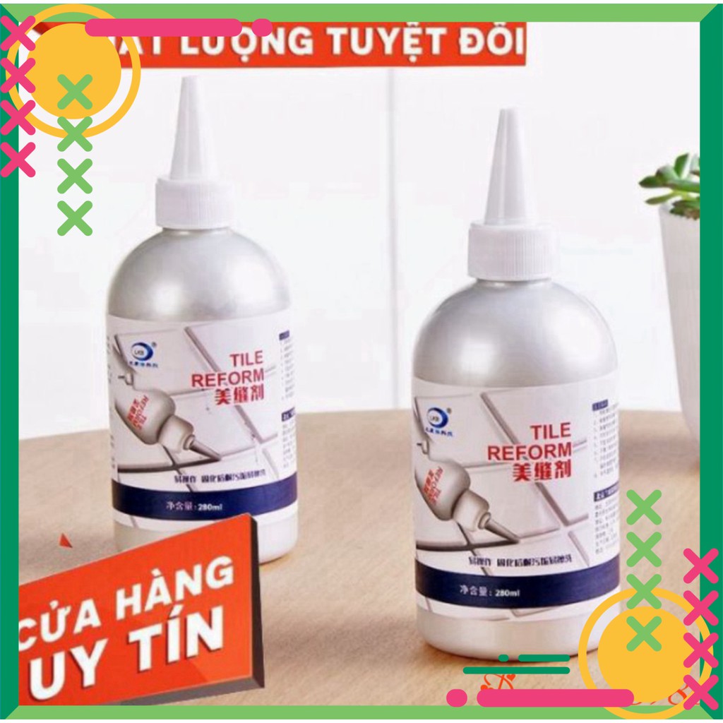 [FREE SHIP] Kẻ gạch, Tái tạo viền gạch Tile Reform - Lọ sơn kẻ chỉ gạch công Nghệ Hàn Quốc(hàng đẹp)