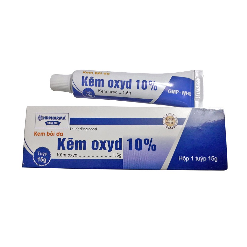 Kem bôi da Kẽm Oxyd 10%