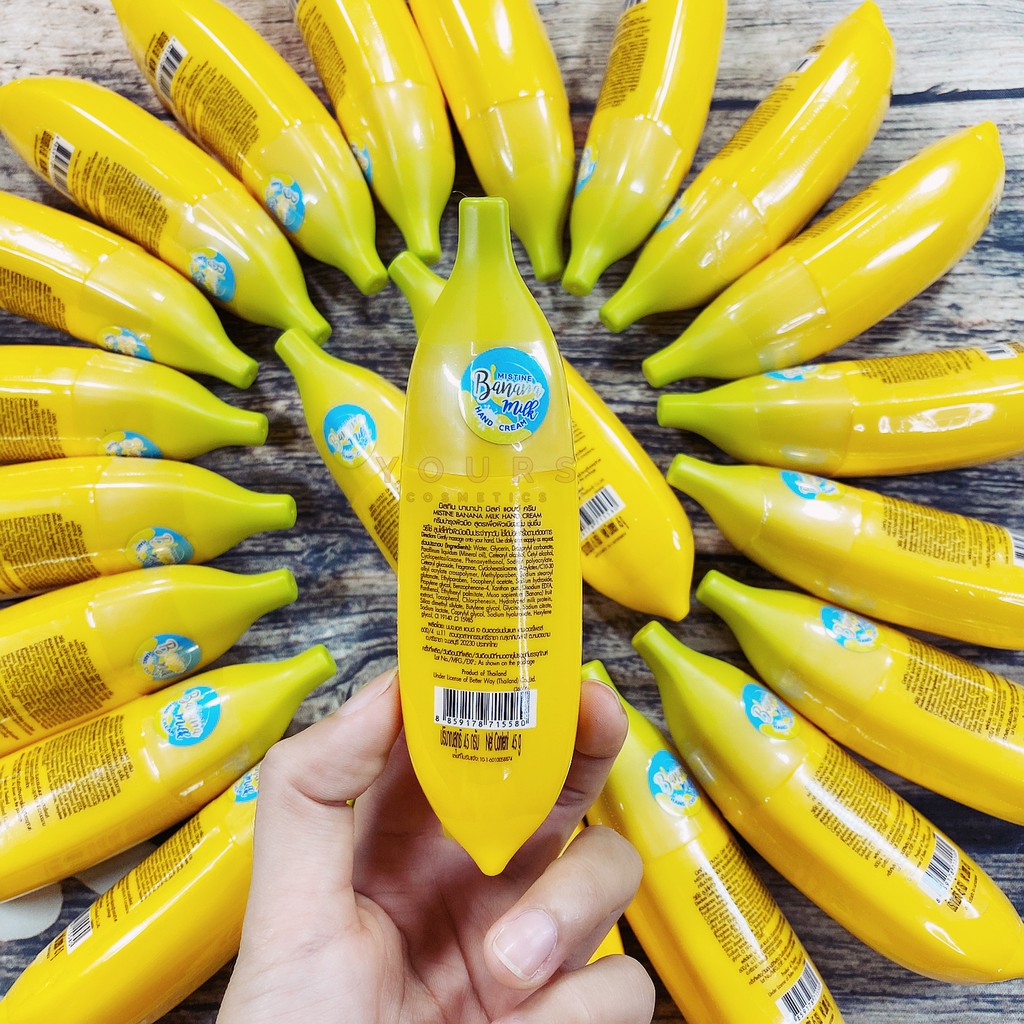 [Auth Thái - FLASH SALE] Kem Dưỡng Da Tay Chiết Xuất Quả Chuối Và Sữa Mistine Banana Milk Hand Cream | BigBuy360 - bigbuy360.vn