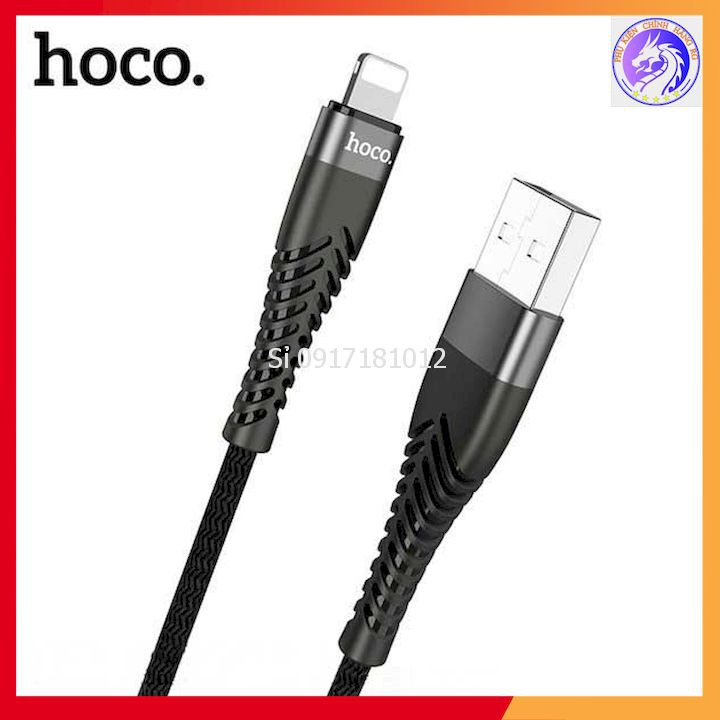 [Mã ELAPR10K giảm 10K đơn 20K] Cáp sạc nhanh iphone 3.0A HOCO UD02 - DÀI 2m,1m|Cáp sạc chống gãy hoco UD02