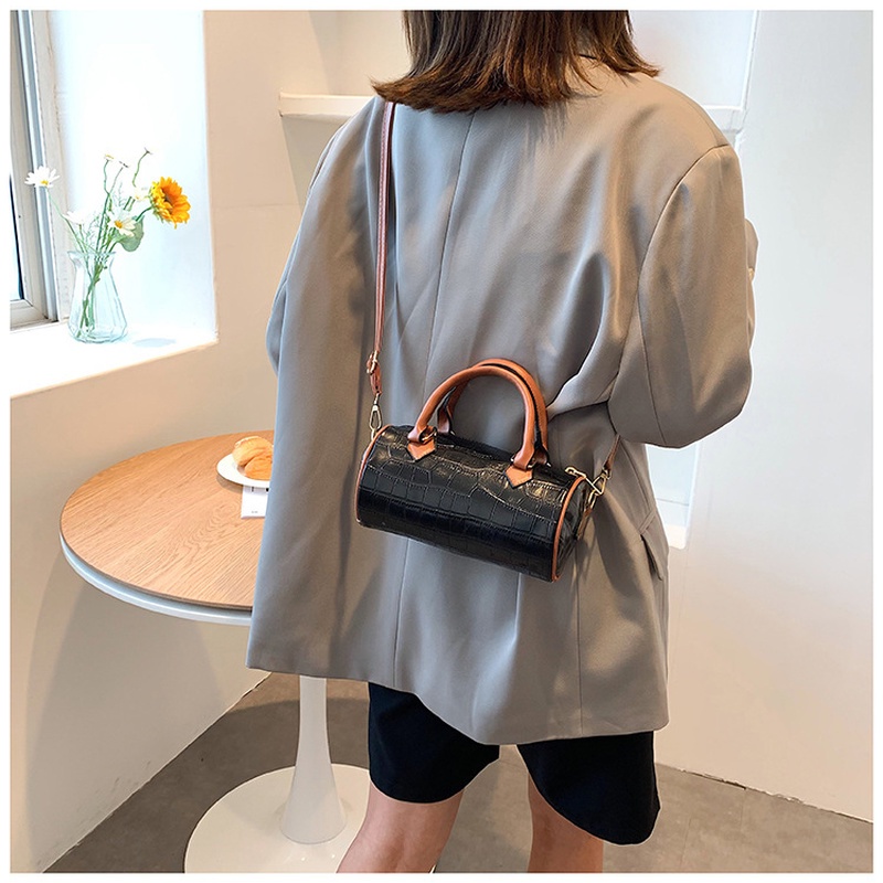 Túi Xách Đeo Vai / Xi Lanh Đơn Giản Mẫu Mới 2022 Hàn Quốc NB00426