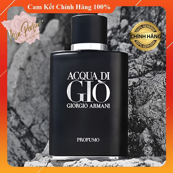 Nước hoa nam chính hãng Giorgio Armani Acqua Di Gio Profumo Pour Homme [Giò Đen]