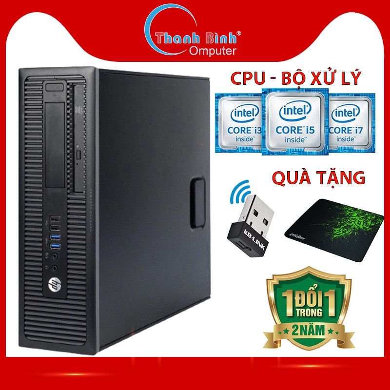 Máy Đồng Bộ Cũ 🔔ThanhBinhPC🔔 Cay Dong Bo - HP ProDesk 400G1 ( Core I3 , i5, i7) - Bảo Hành 24 Tháng.