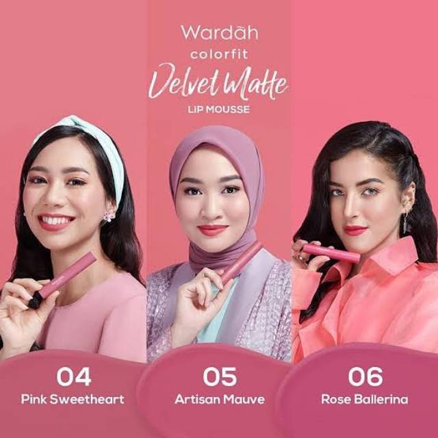 (hàng Mới Về) Son Môi Wardah Colorfit Chất Son Mịn Như Nhung | BigBuy360 - bigbuy360.vn