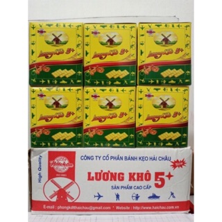 Thùng 6 hộp lương khô cao cấp hải châu 5 sao
