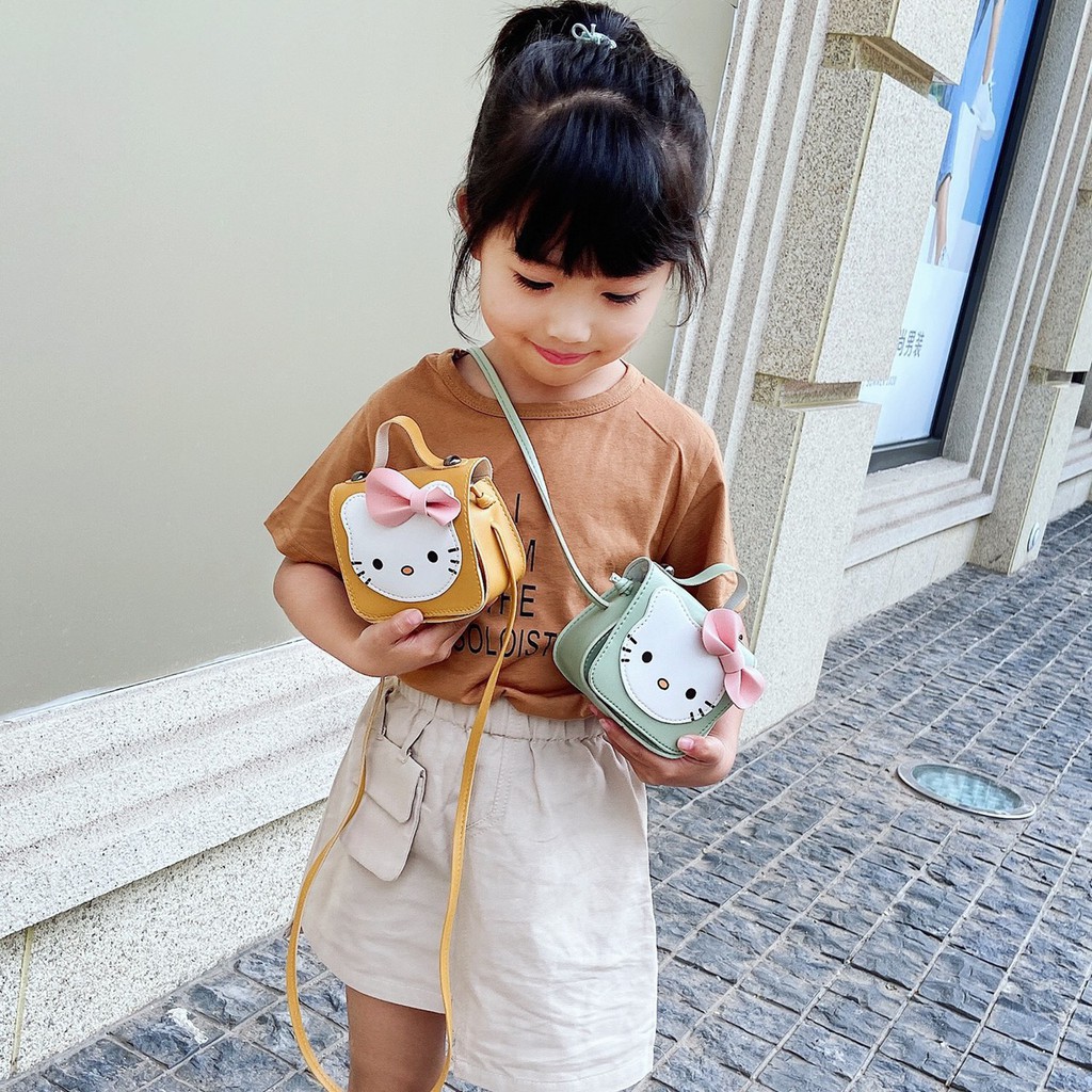 Túi Xách Mèo Hello Kitty  Dễ Thương Cho Bé Gái